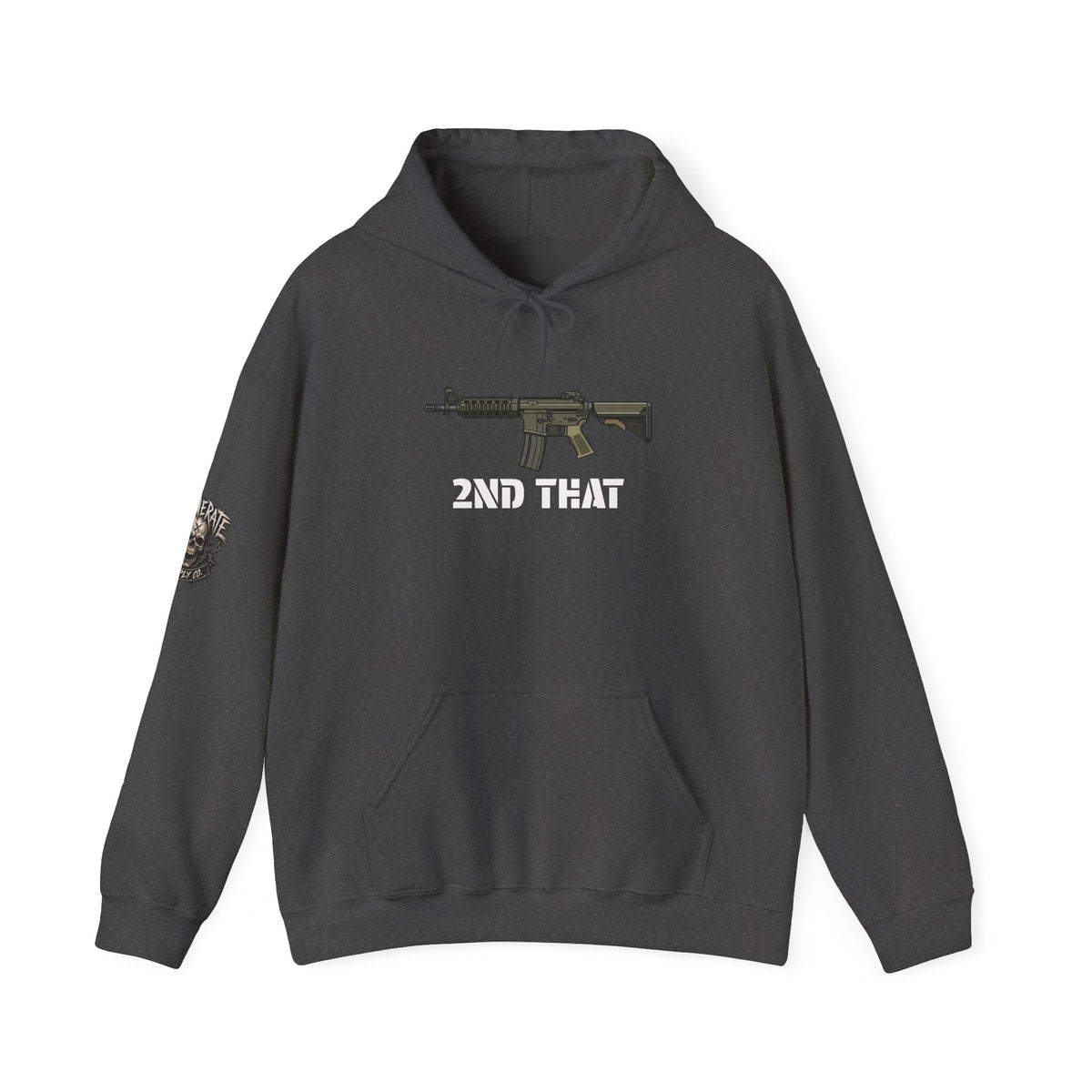 2nd That AR-15 Hoodie – Tactical Rifle Graphic Hooded Sweatshirt
