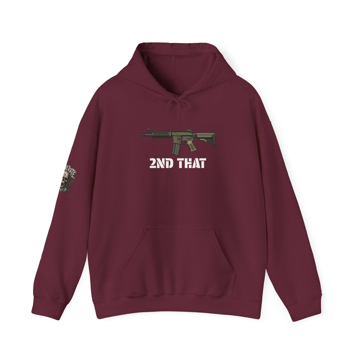 2nd That AR-15 Hoodie – Tactical Rifle Graphic Hooded Sweatshirt